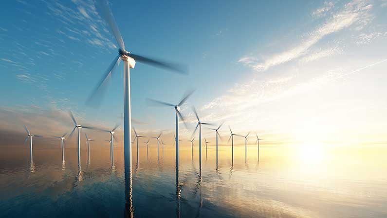 Offshore wind energy project